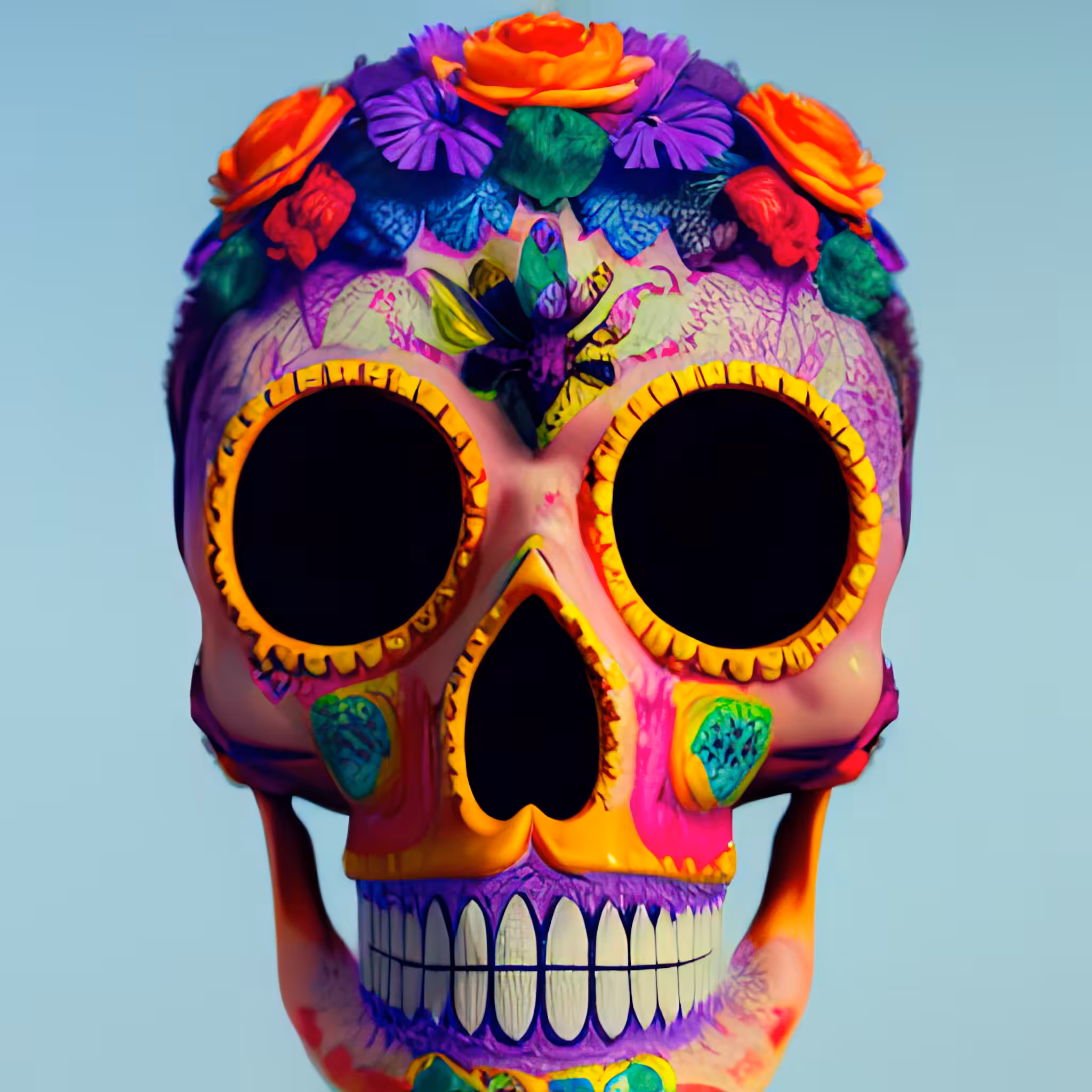 Head Case - A Color Study: Head Case #49