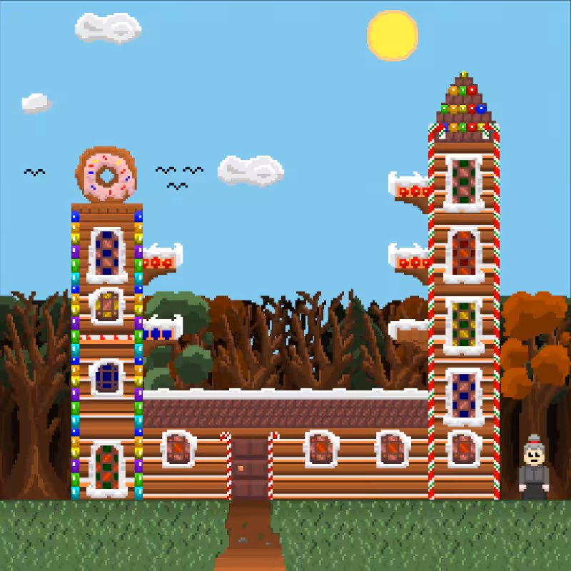 2D Mansion Candy House #45