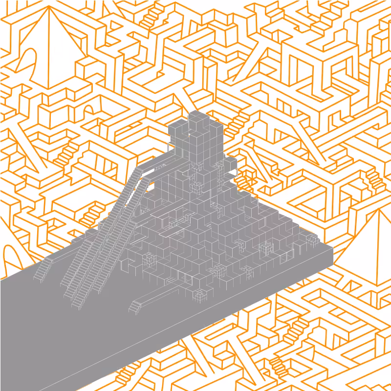 Daedalian Pyramids #103