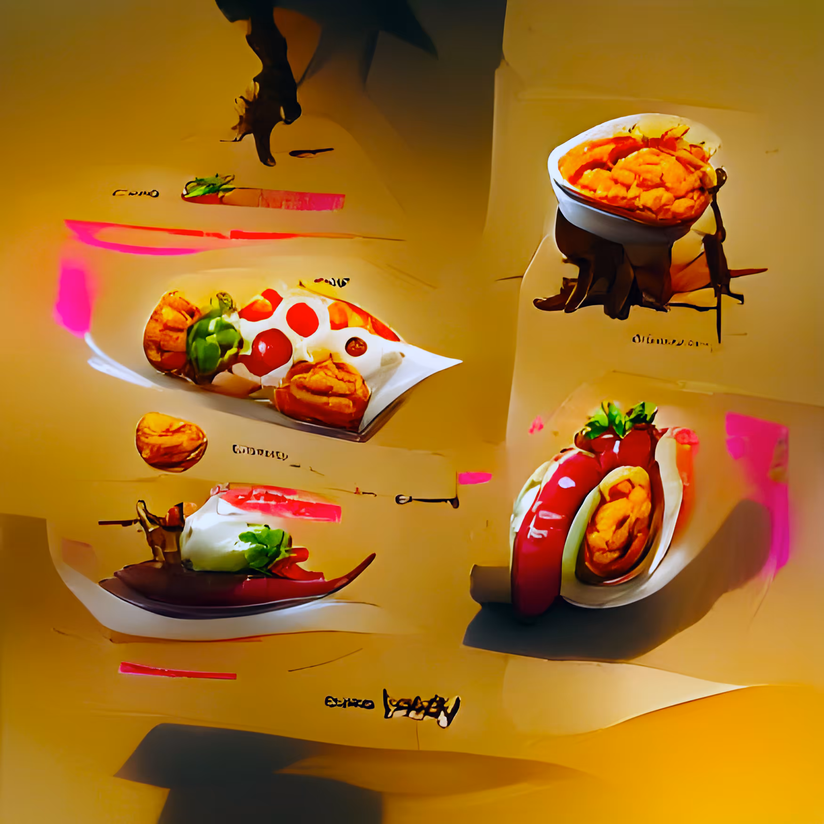 Athena's Concept: Food
