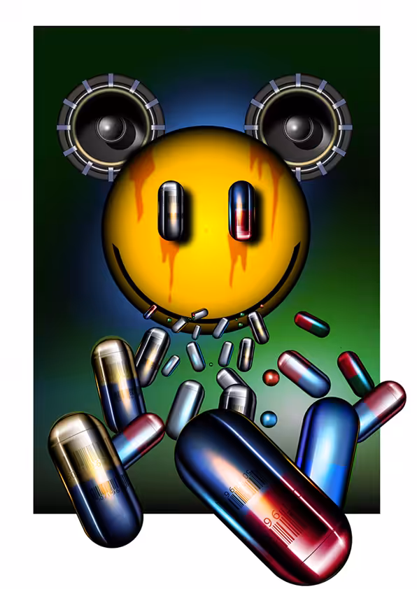 When Mickey went mad 
