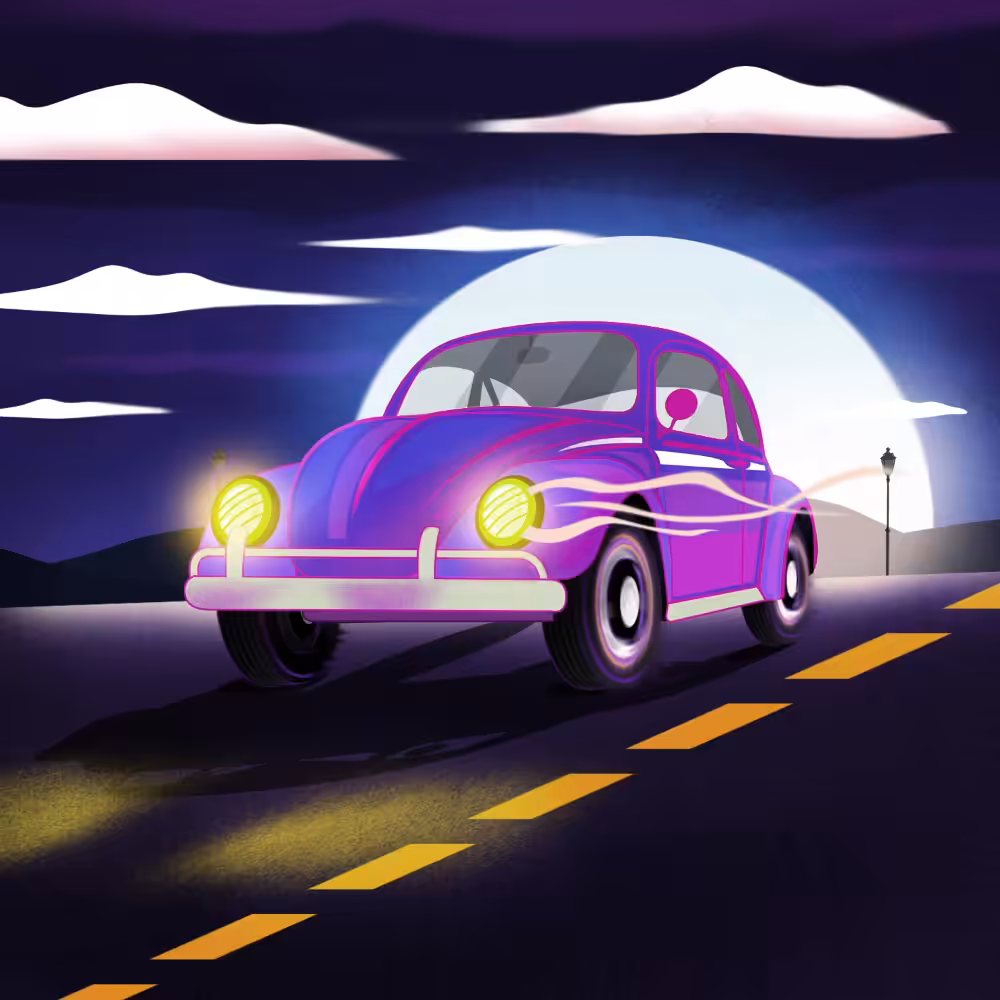 Driving at night