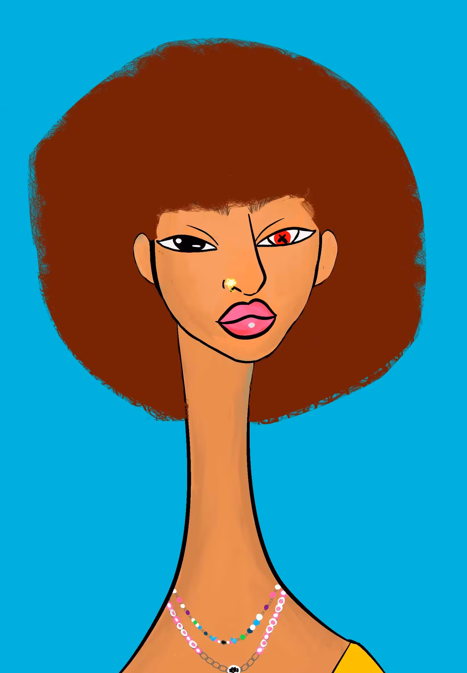 Long Neckie Ladies: Long Neckie Lady #184