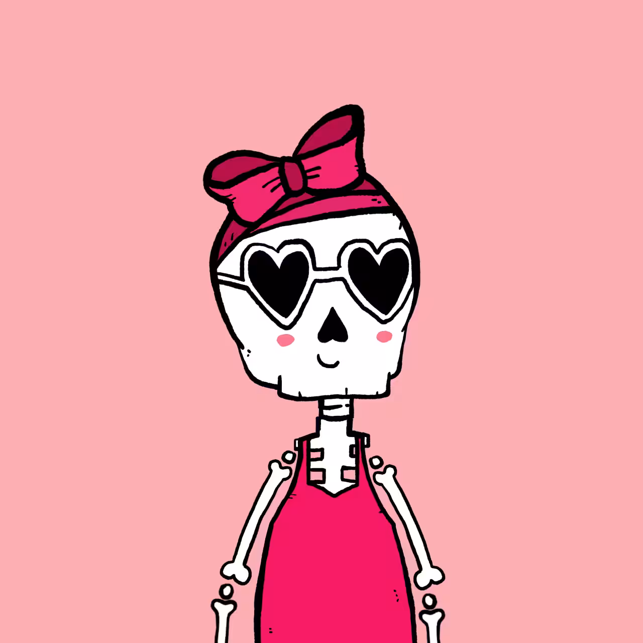 #013 Ribbon girl