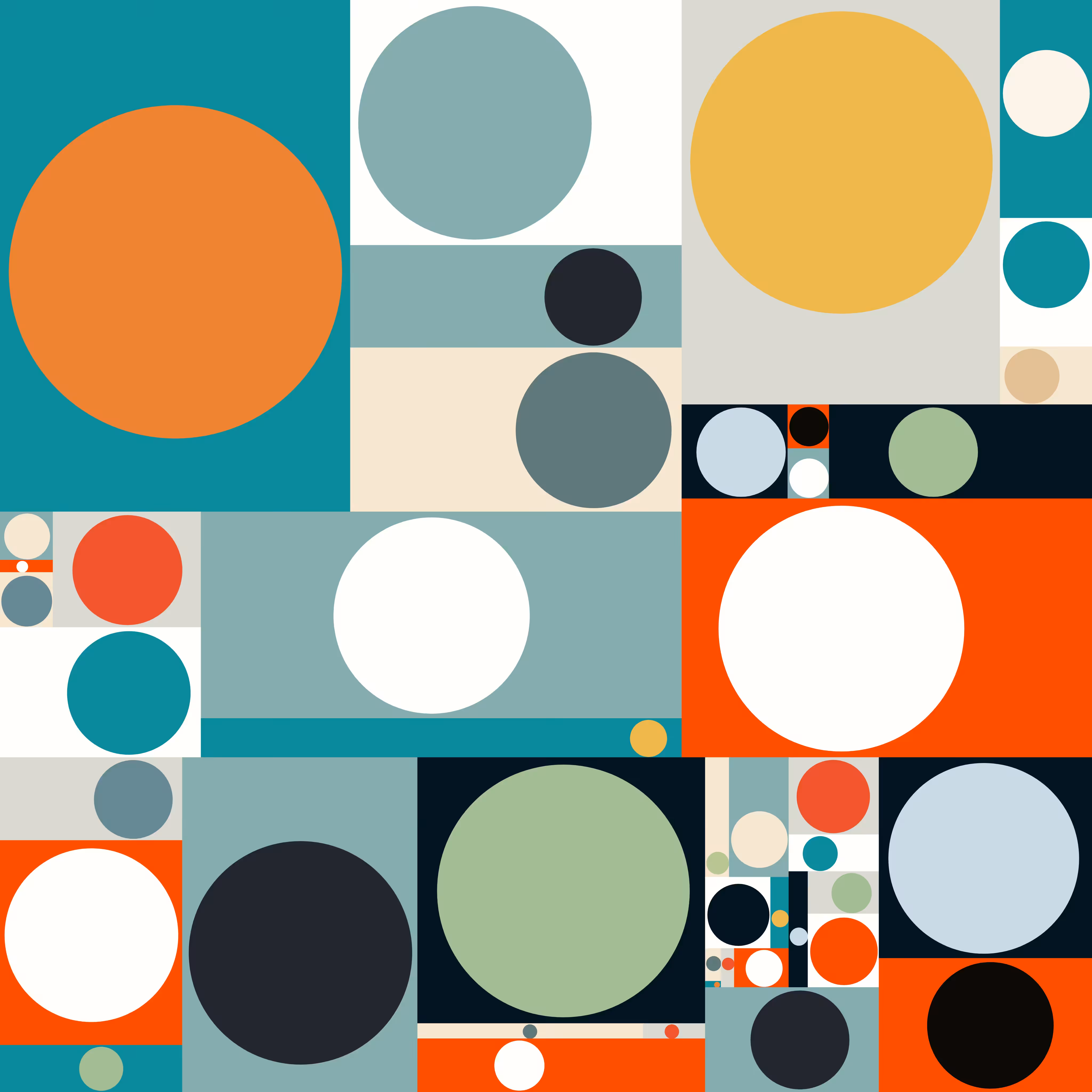 An Increasing Series Of Dots #44