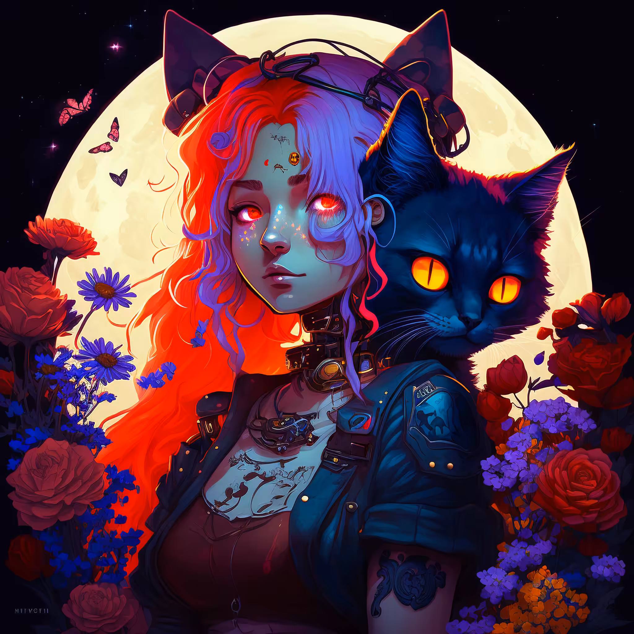 Blood Moon Girl
