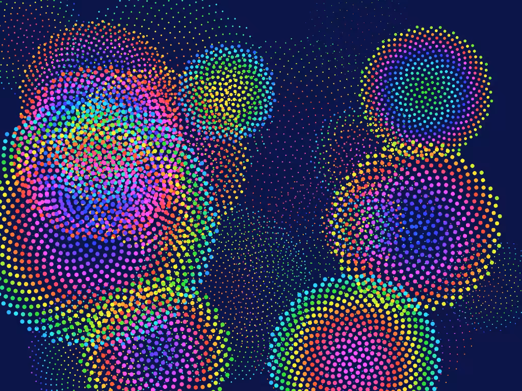Phyllotactic Fireworks #10
