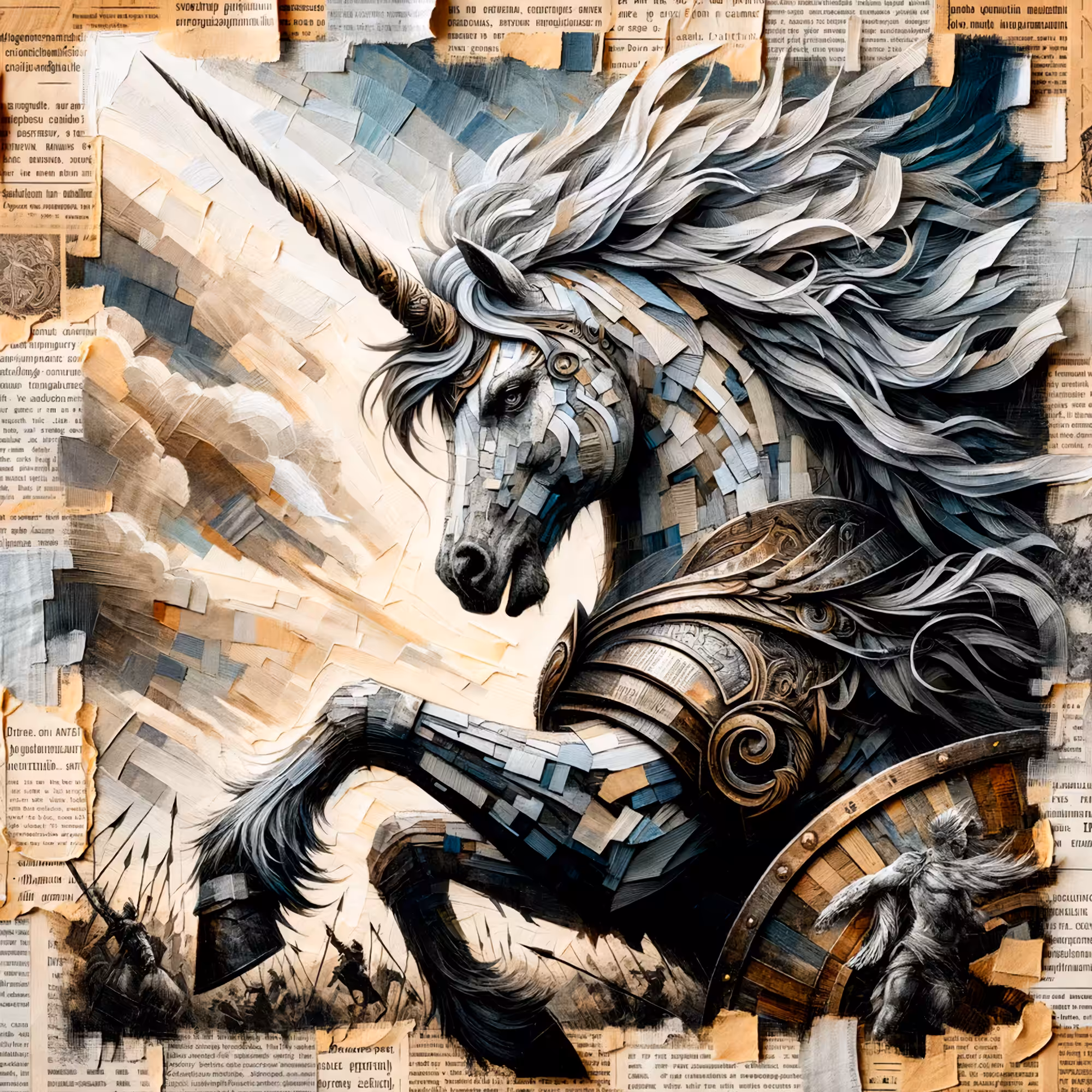 Horned Havoc - The Newspaper Knight