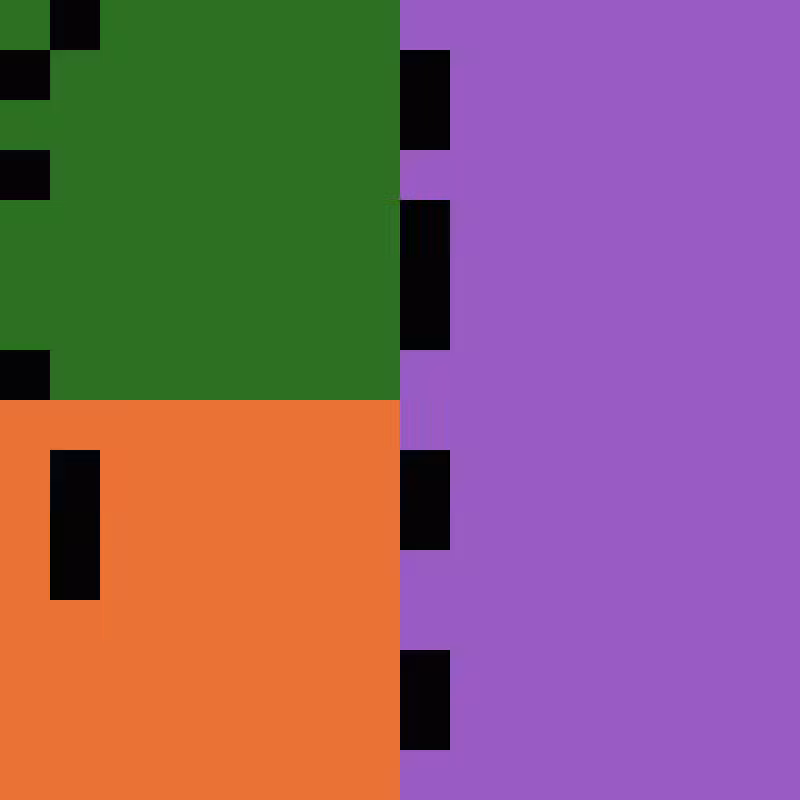 mINIMAL PIXEL ABSTRACT #18