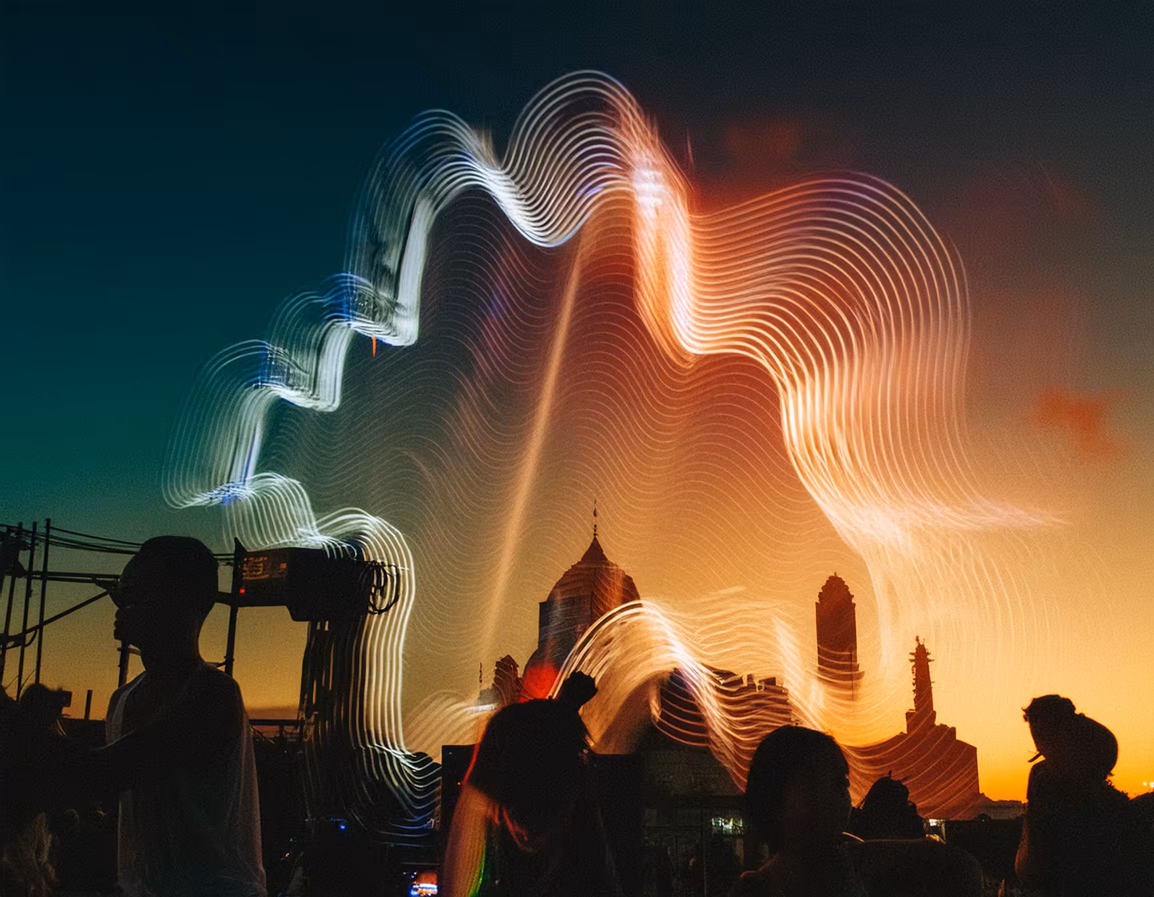 exposure: night party