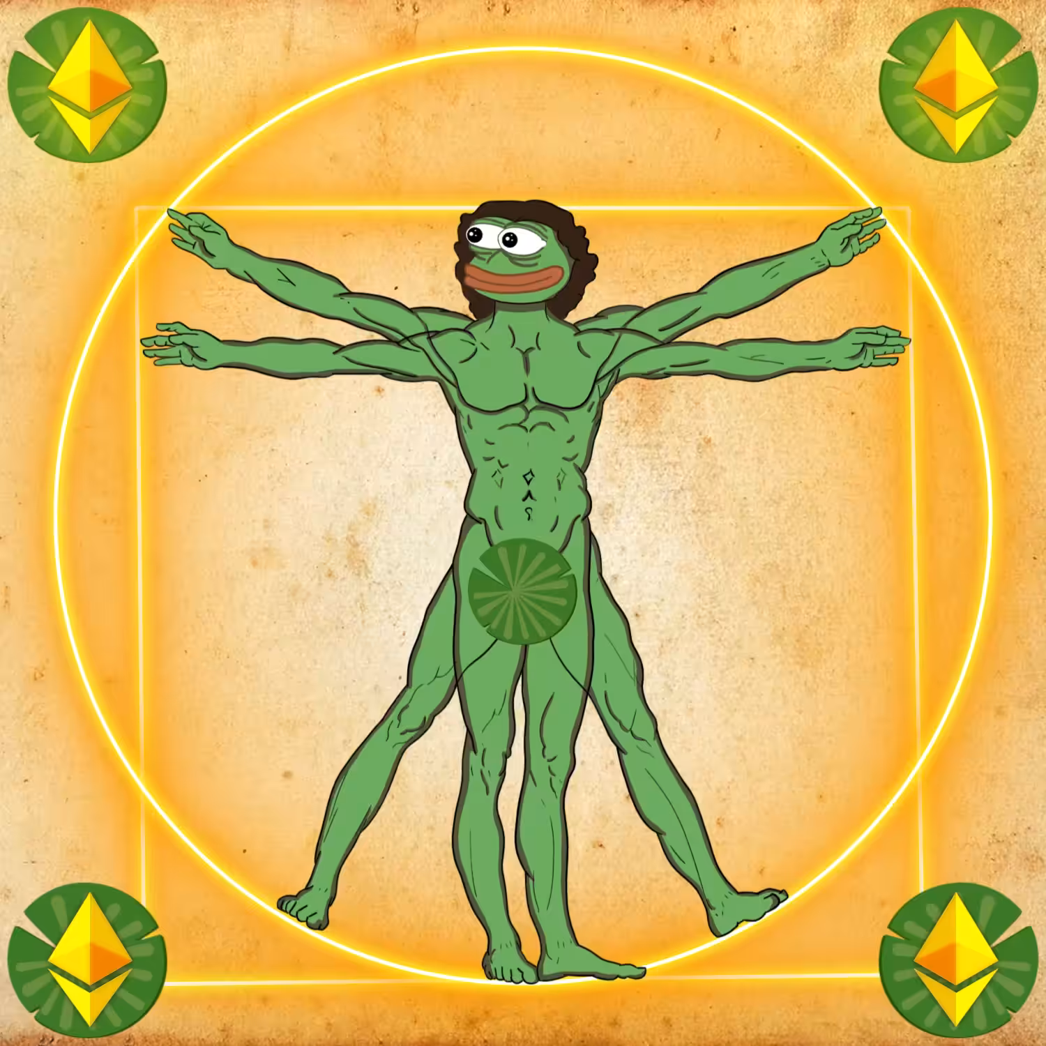 The Vitruvian PEPE
