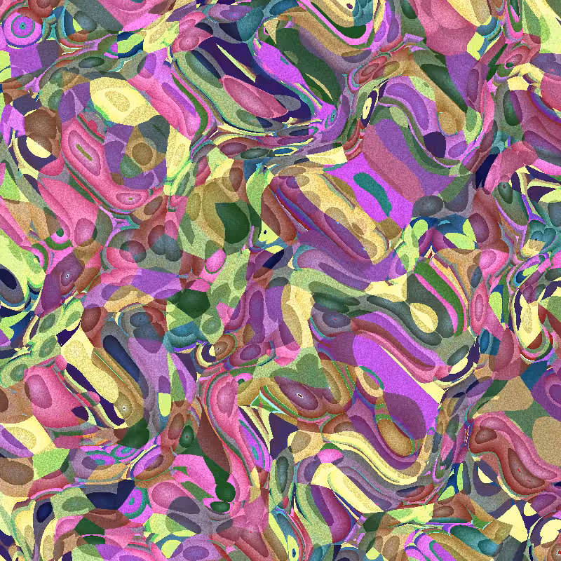 Voronoise Painting #6