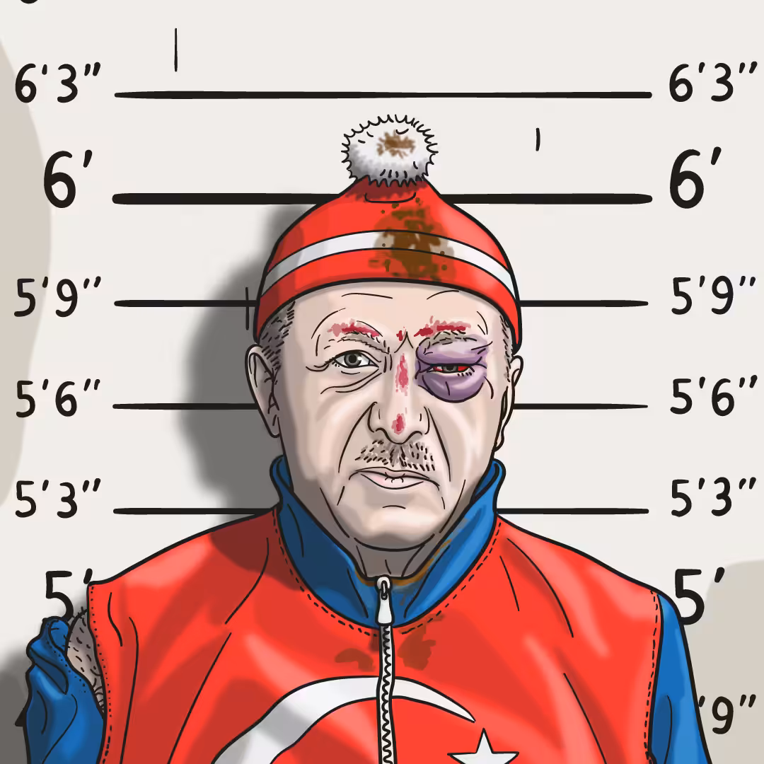 #12 from series "Presidents Mugshots"