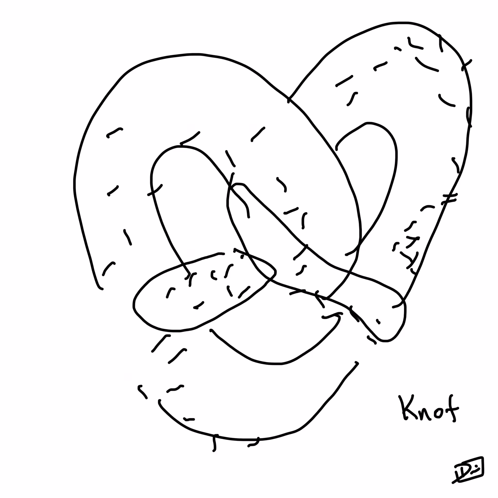 Day 4: Knot #Inktober