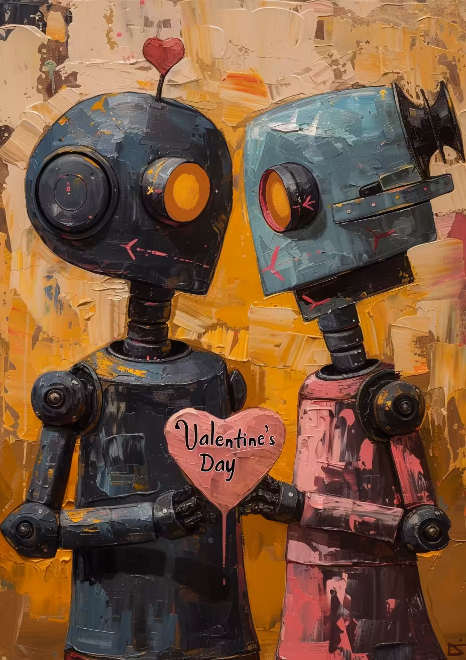 Sweet Bots in love