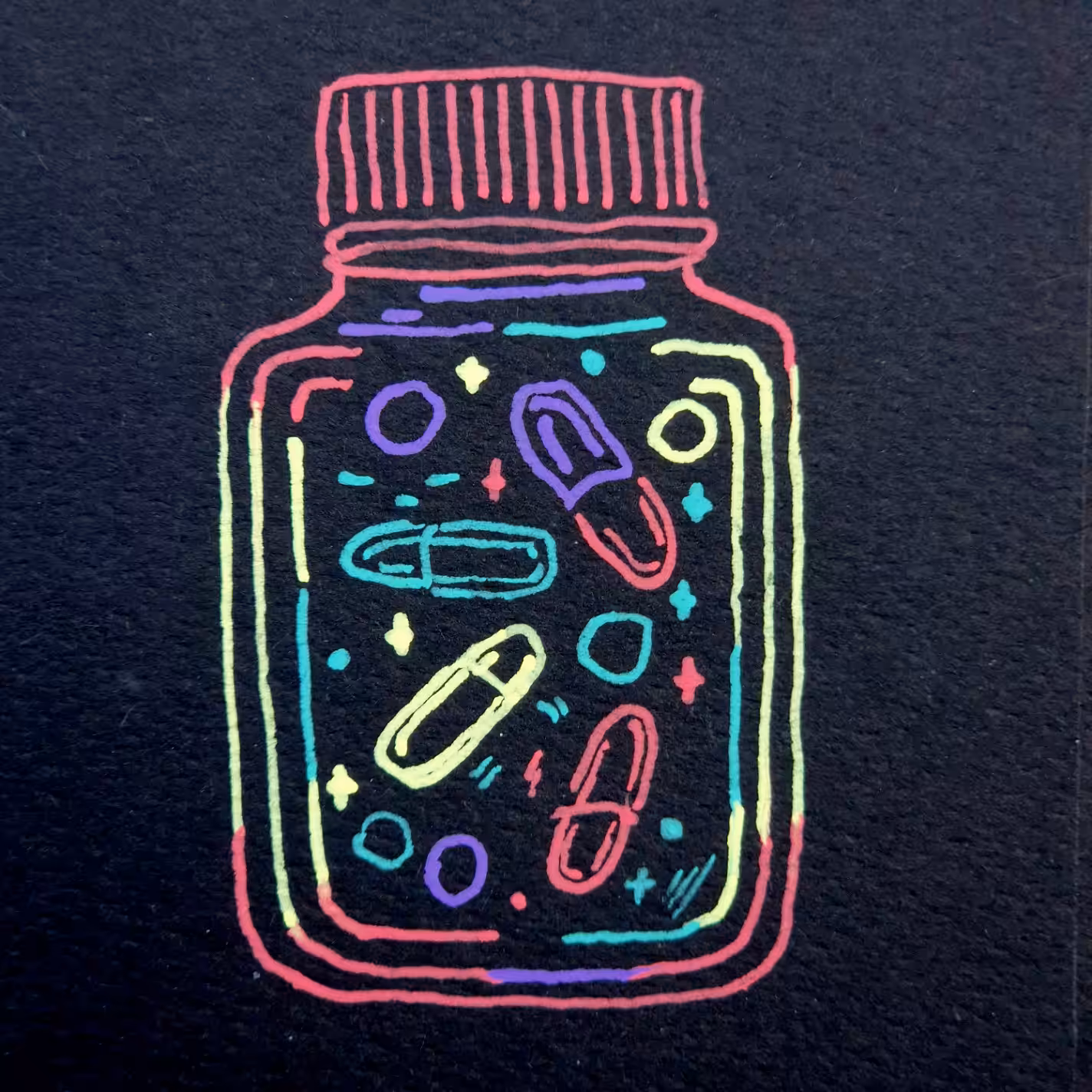 Morning cards: Pills