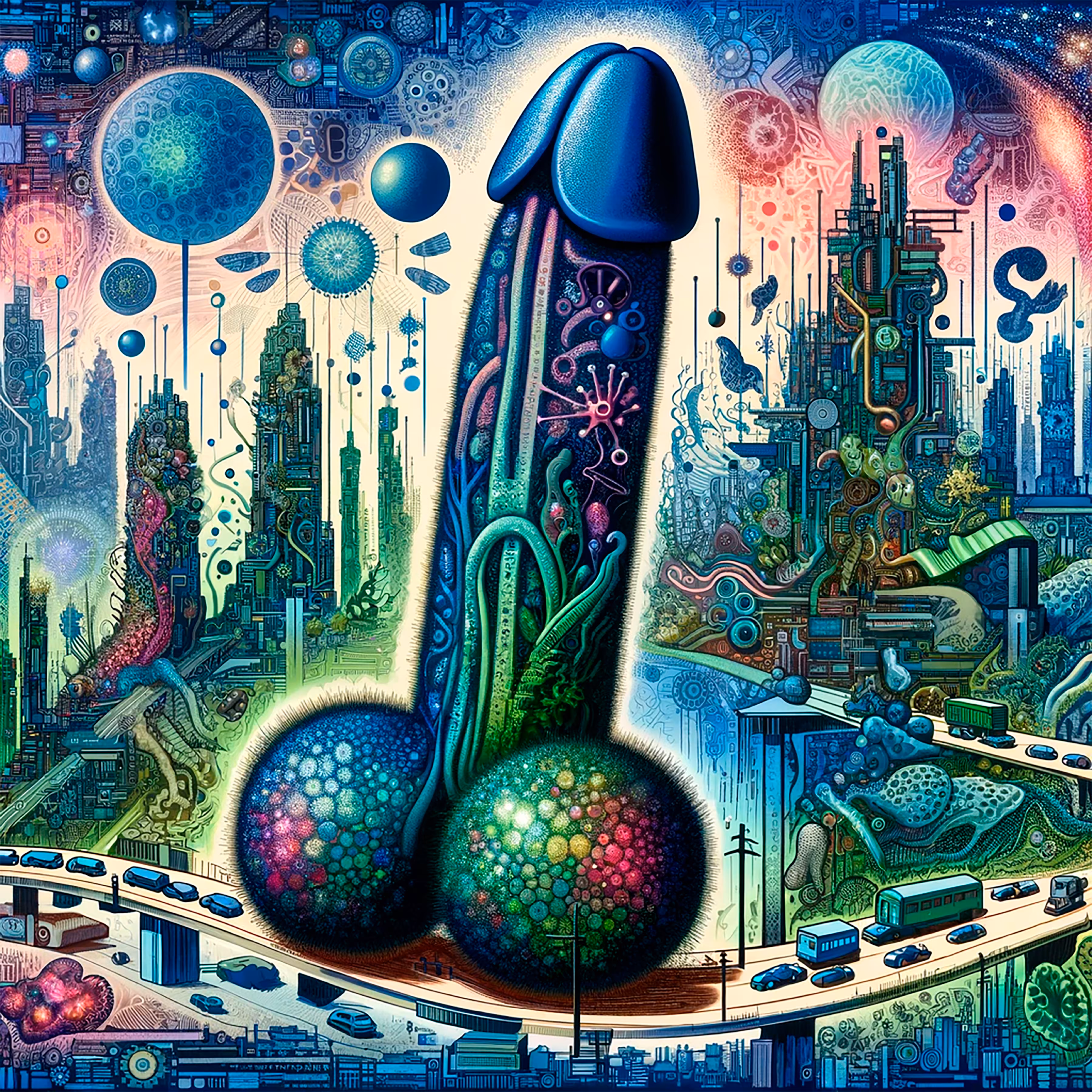 Vitality Unleashed: Symbiotic Phallus