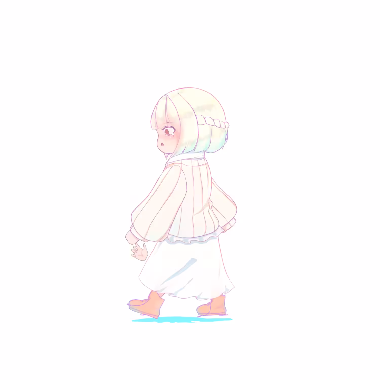Chibi Furu (Walk cycle)