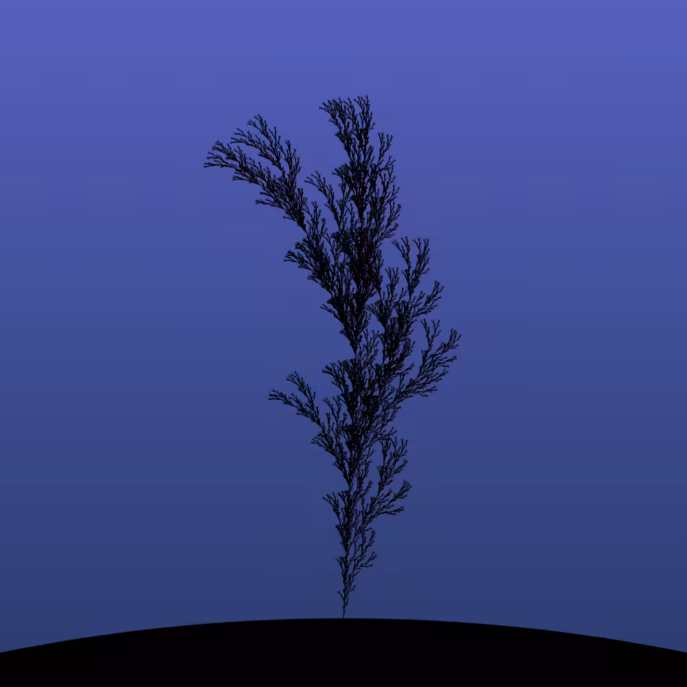 Fractal-Lsystem Tree #120