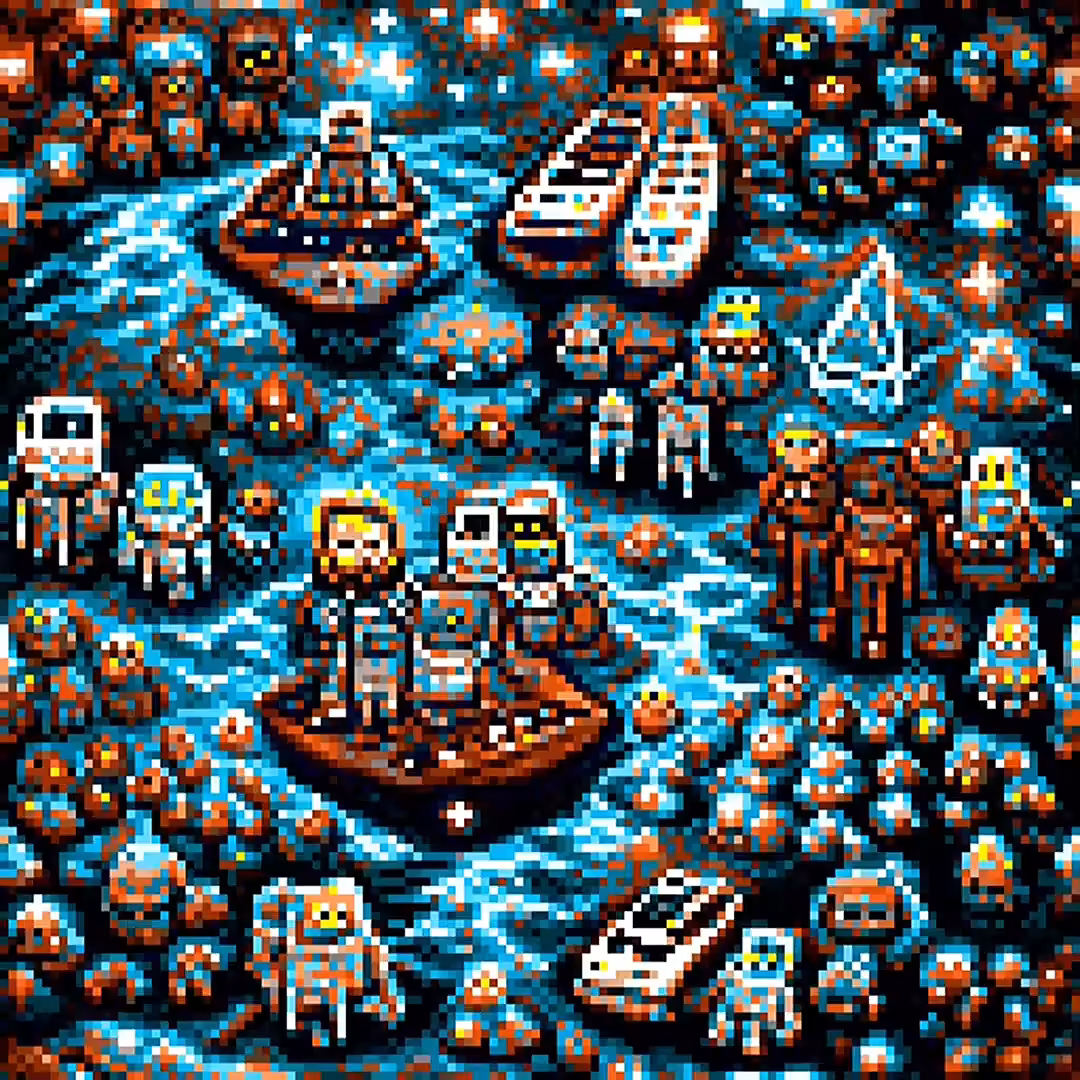 The super alliance civilization is heading to the 2D universe. Did you get the ticket? ╭(°A°`)╮