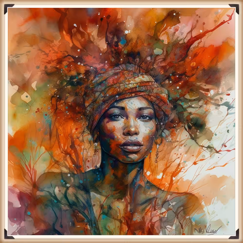 Afro-Rebirth: Vibrant Futures