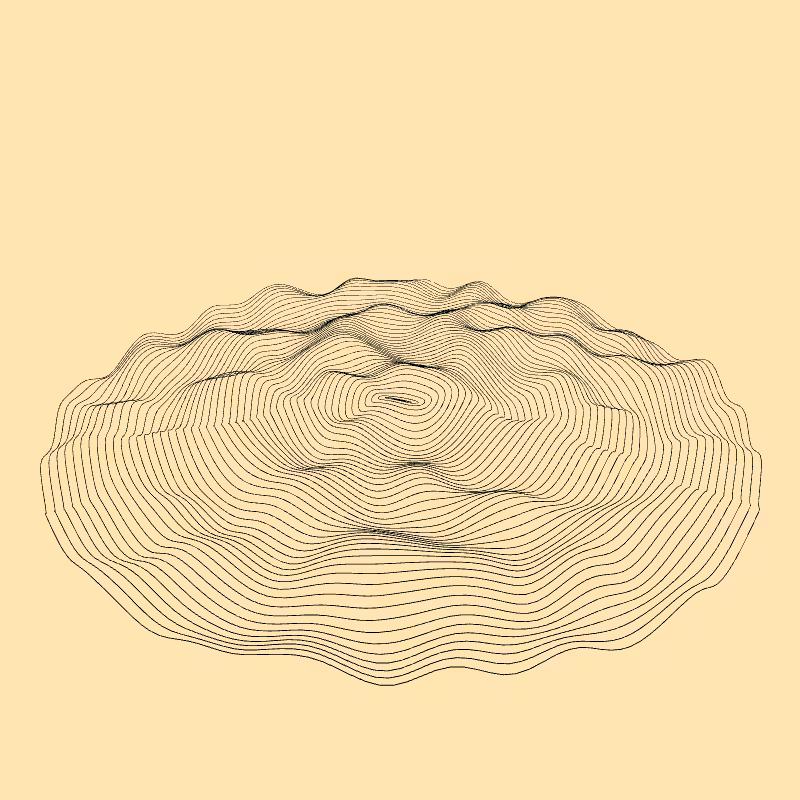 Spiral landscape #5