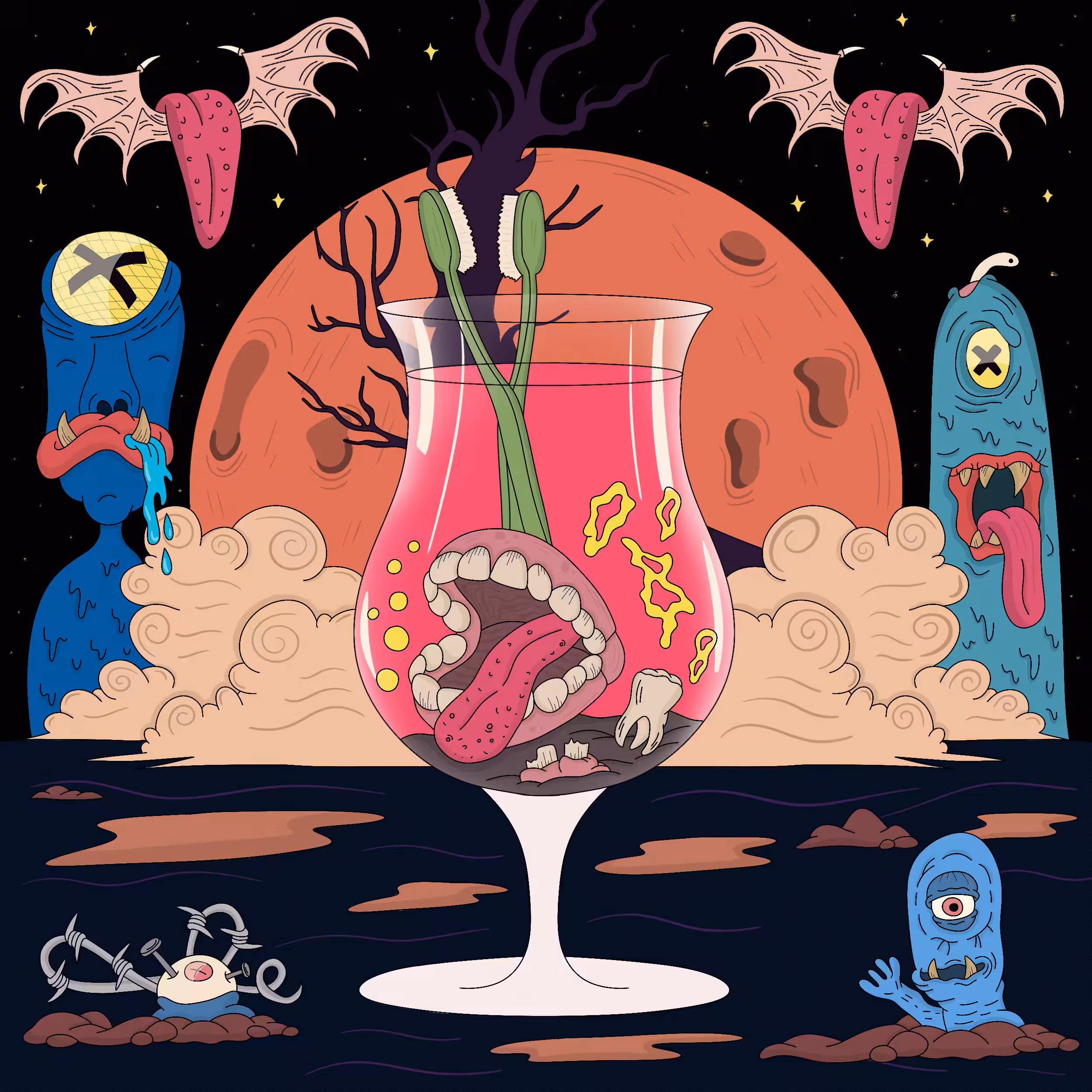 Denture Cocktail