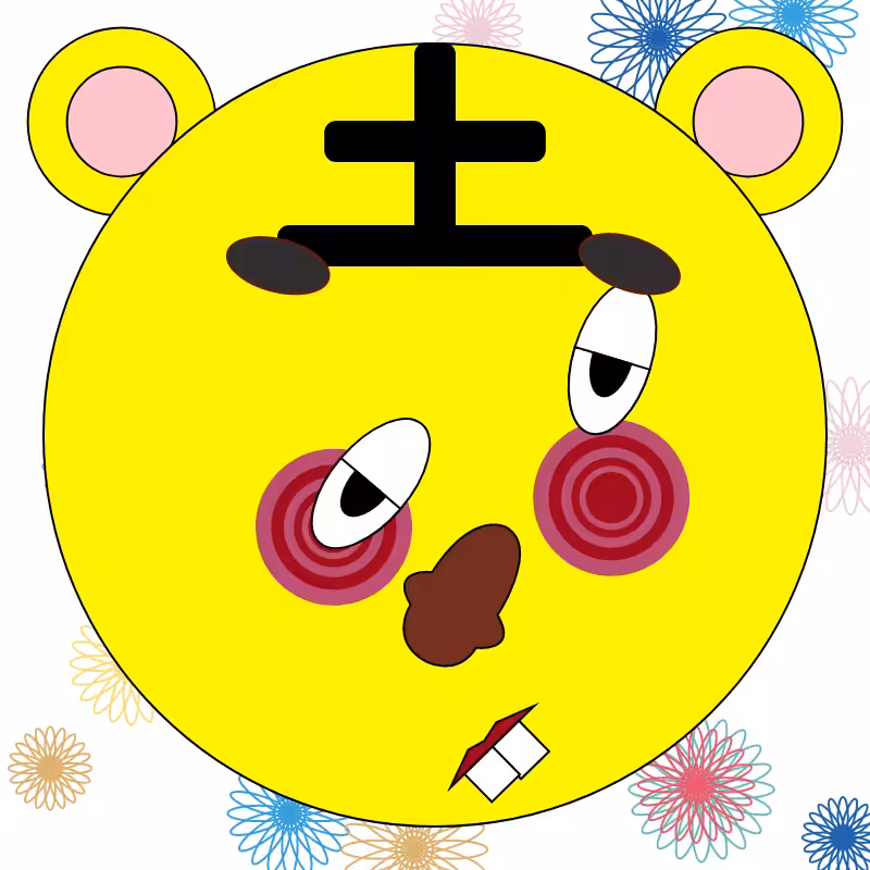 Fukuwarai (福笑い) #15