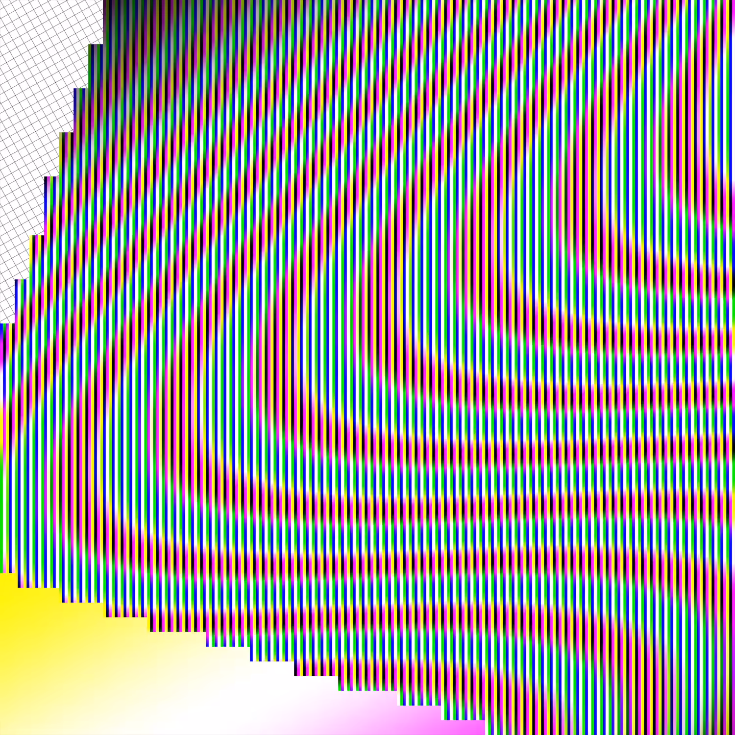 IRRADIATION OF FAKE CYAN