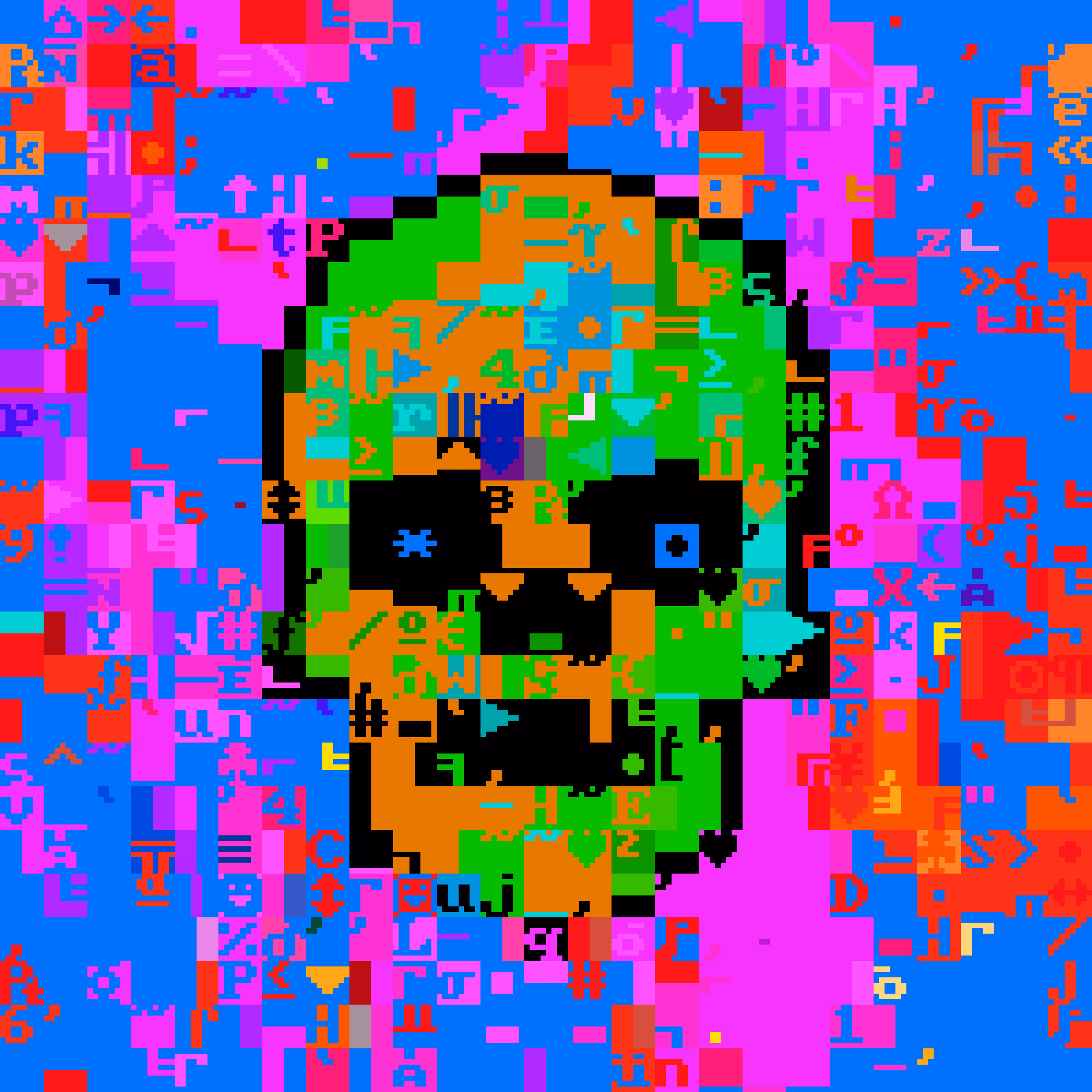 DOS Skull 0540