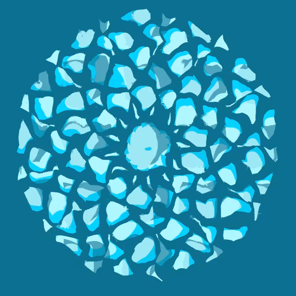 Spiraling through time: Light dancing on water