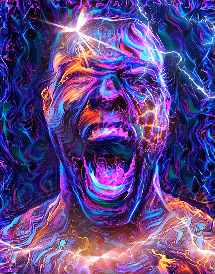 Repressed Anger- METAGRAPHIC VISIONARY #25