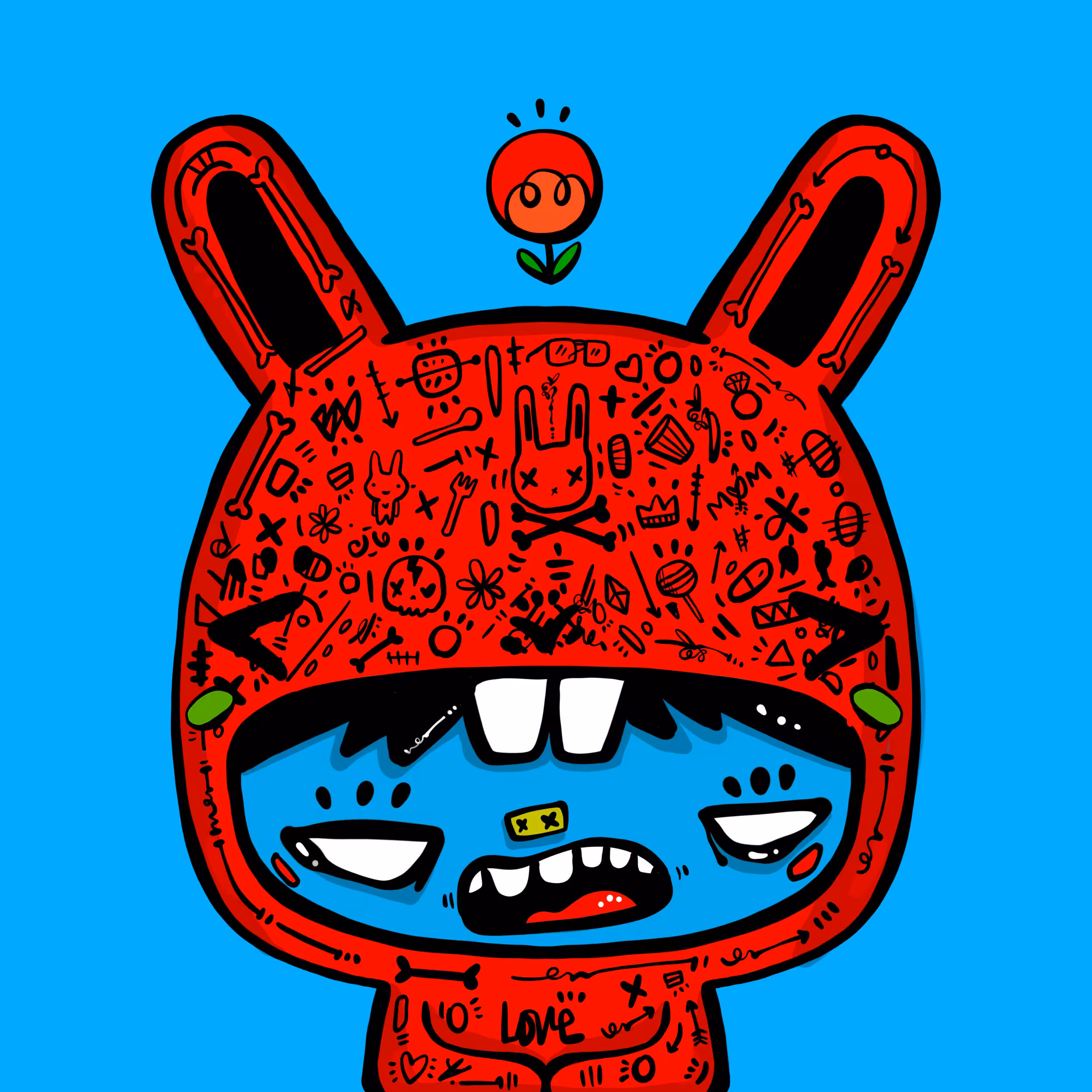 TOKYO PUNKS | BAD BUNNIES: TKP BAD BUNNY #0017