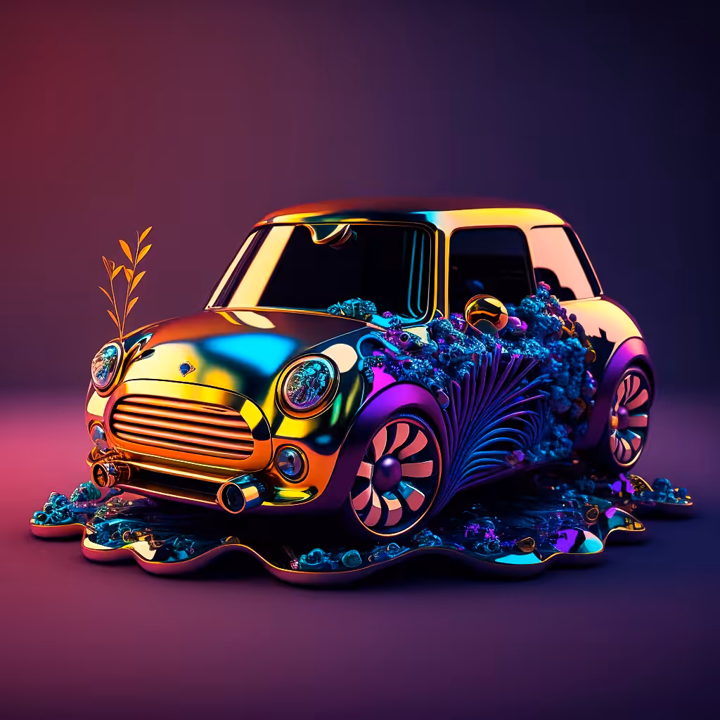 Abstract fun #35: mini cooper s