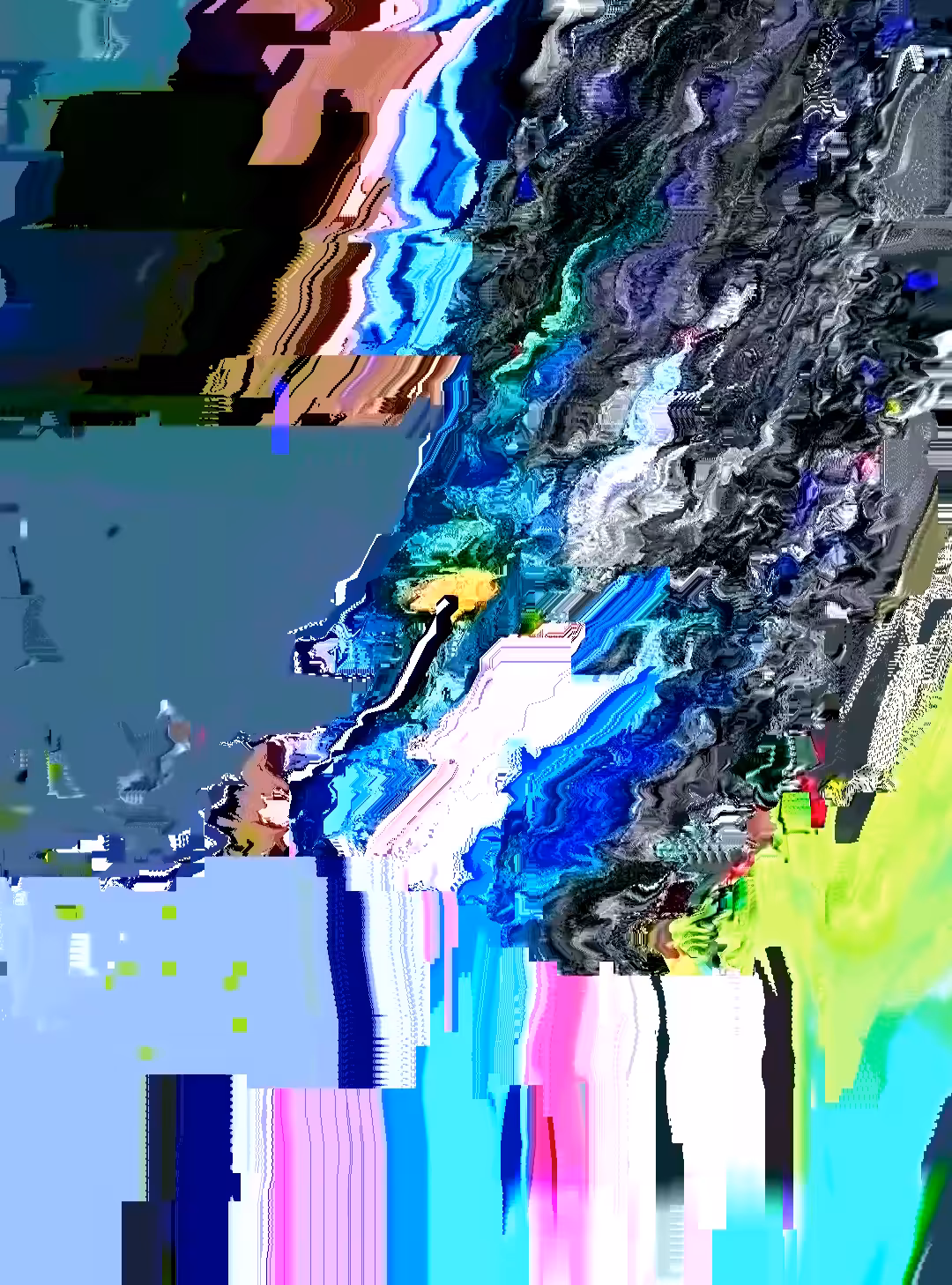 Abstract Glitch Composition