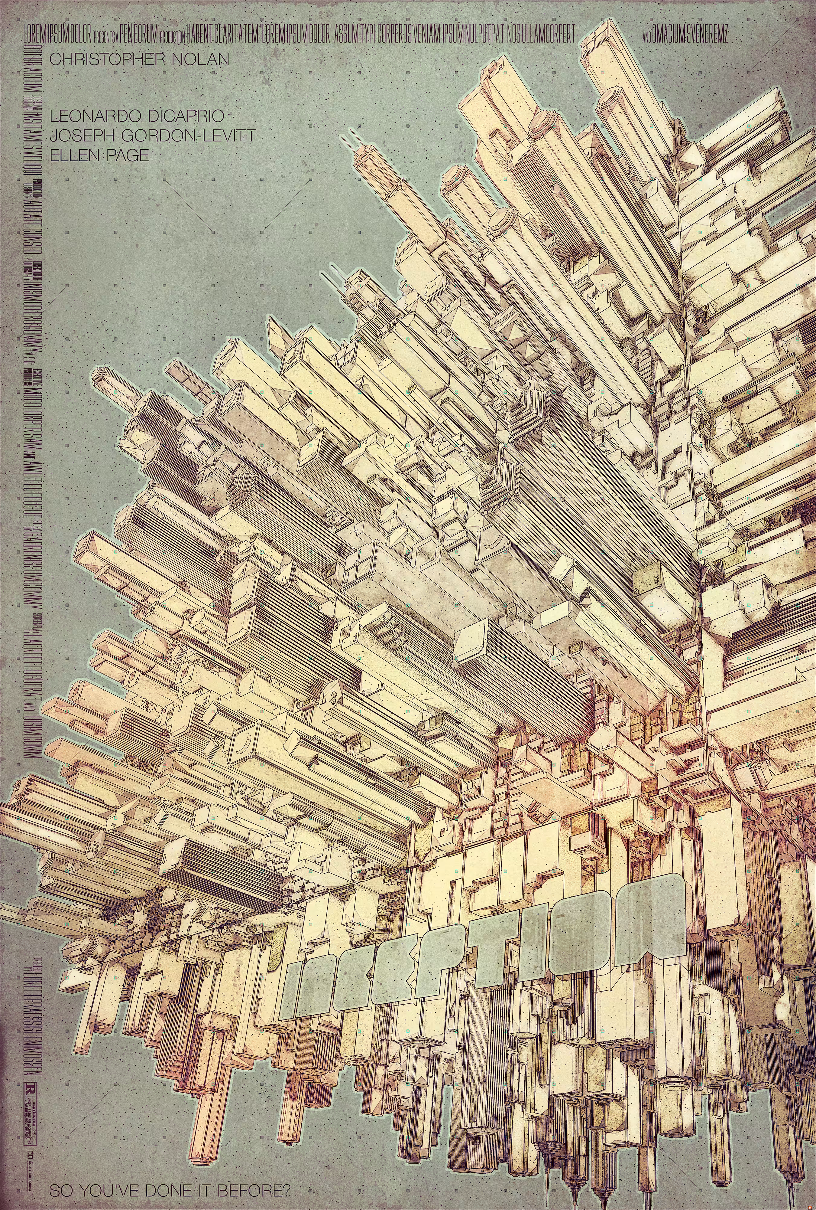 Inception : Conceptual Poster Art