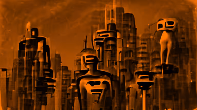 Sentinel Beings | Metropolis (pixray_genesis)