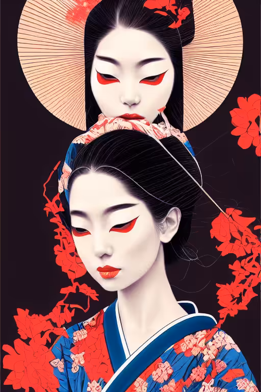 Surreal Japan Geisha 2