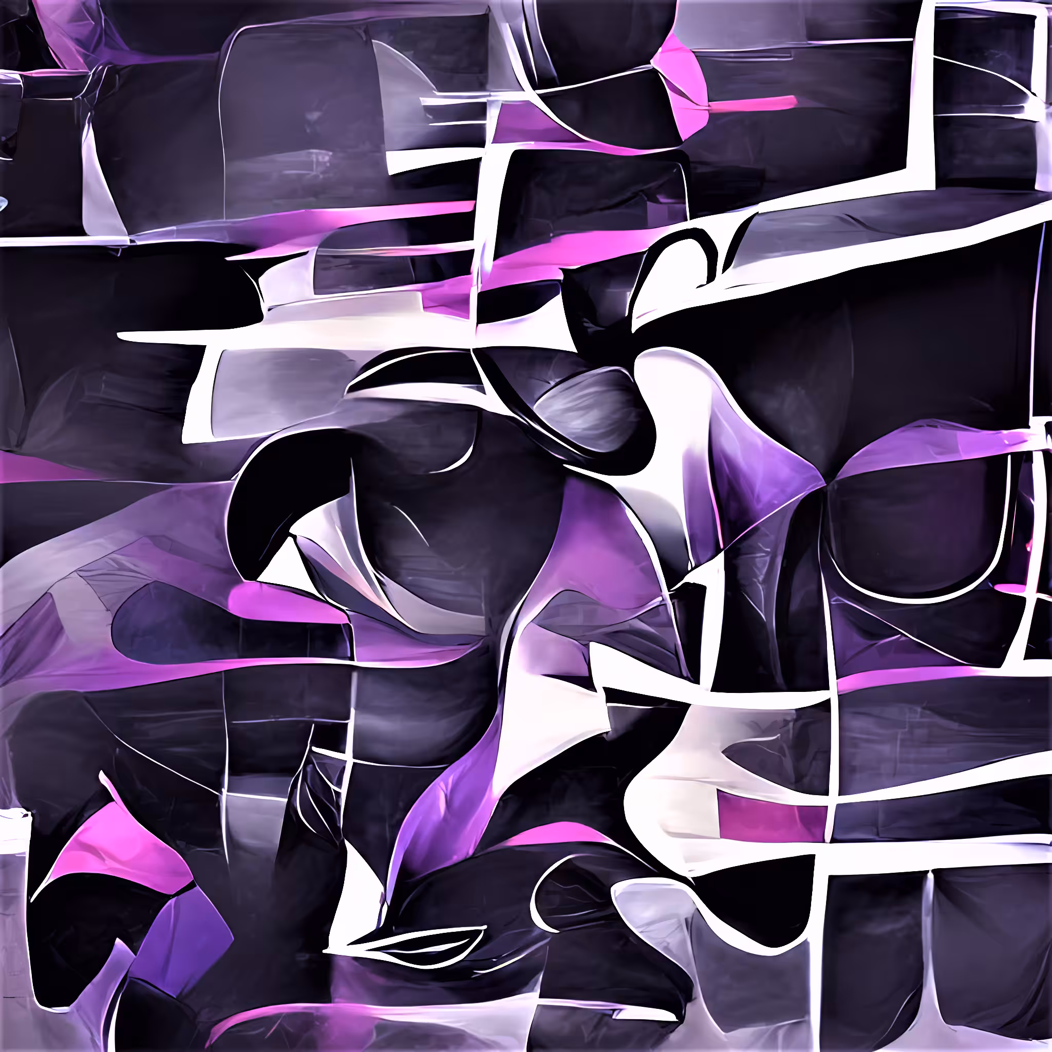 Black Purple 