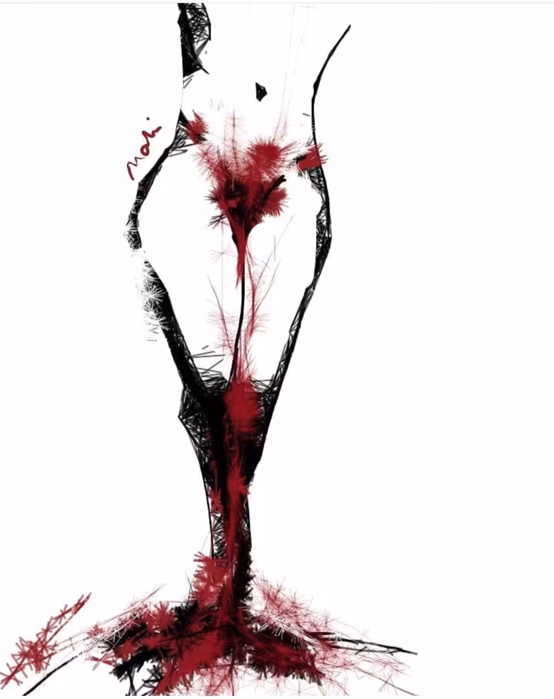 Red orkid 