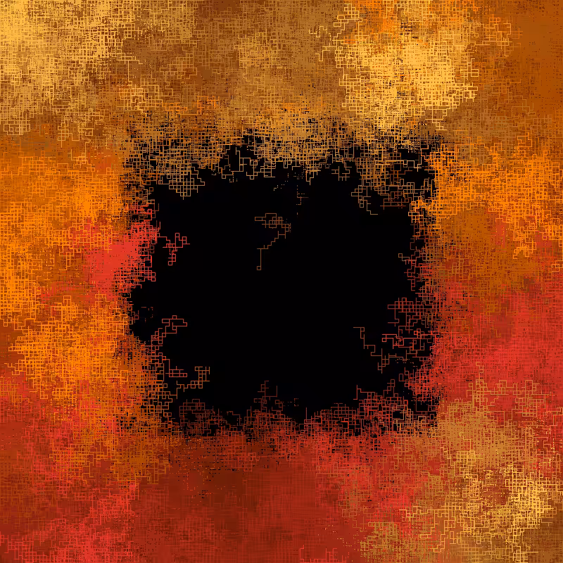 Pixel Tunnel III #64