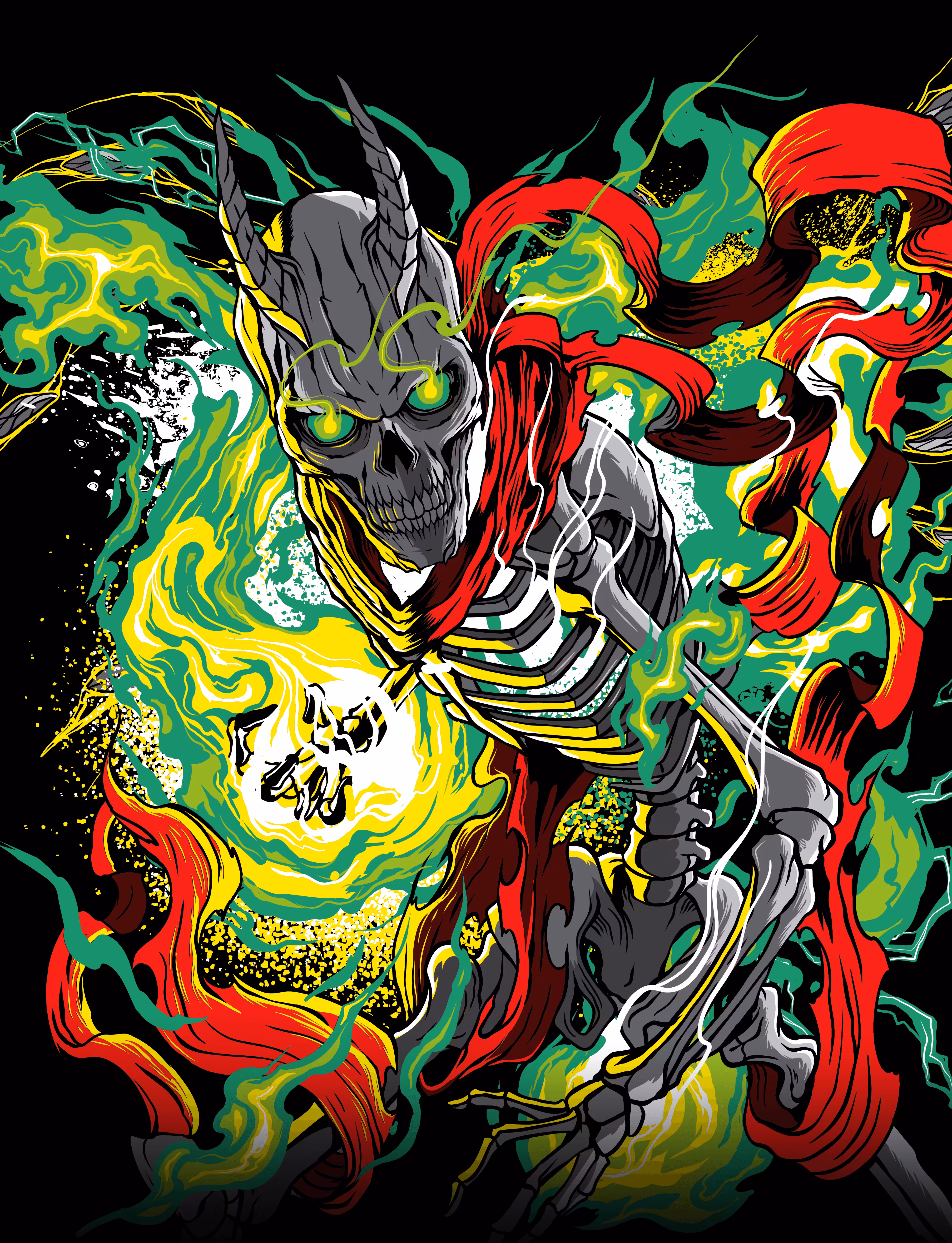 Power of demon.