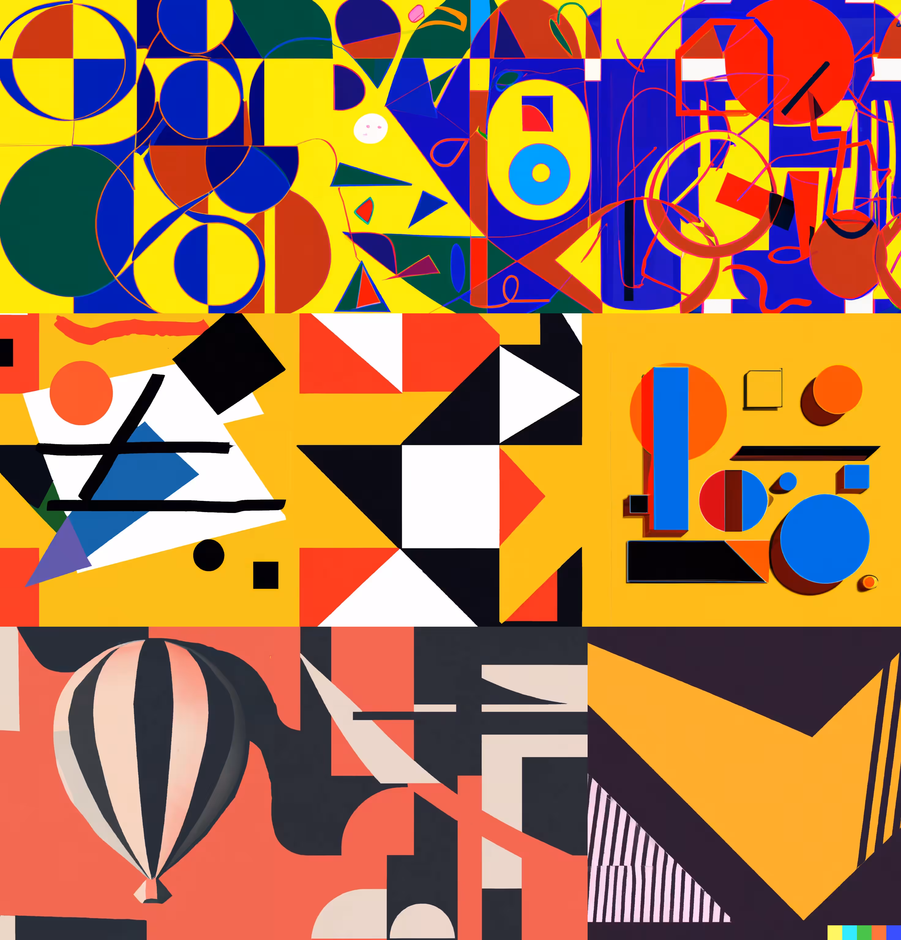 geometric vomit
