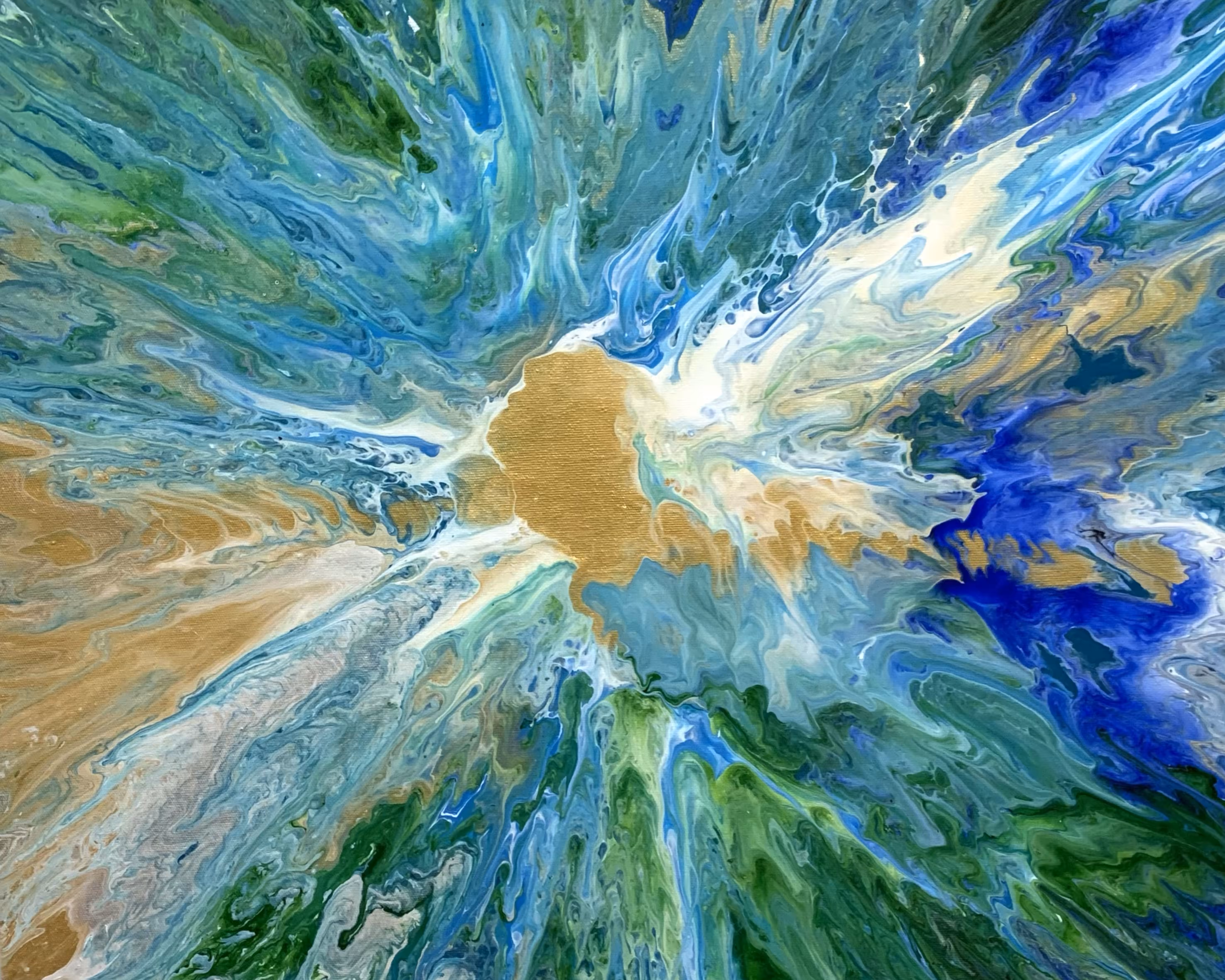 Abstract fluid art 2