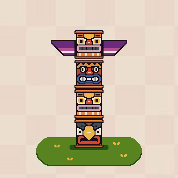 Tiki Totem #46