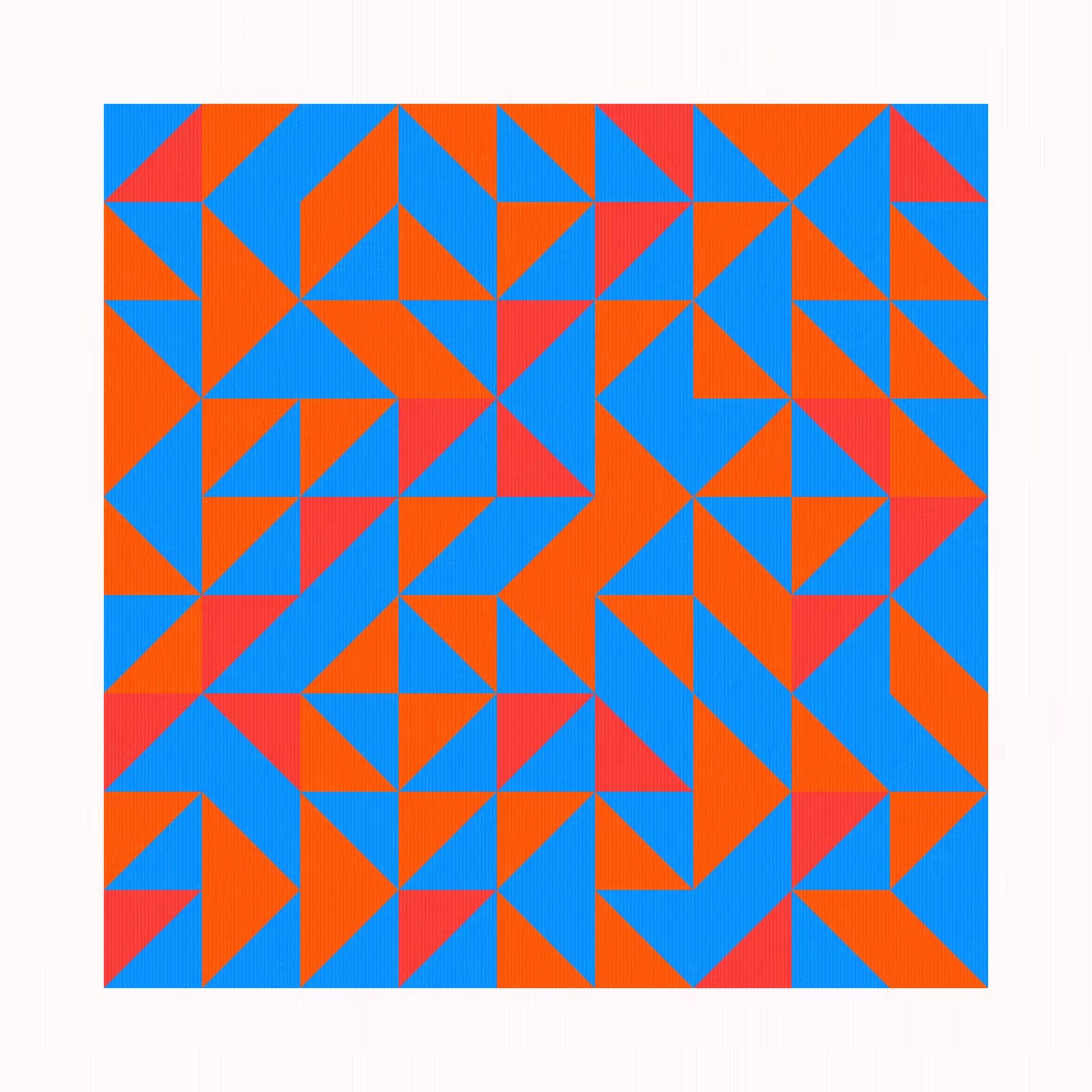 Triangle Pattern II #81