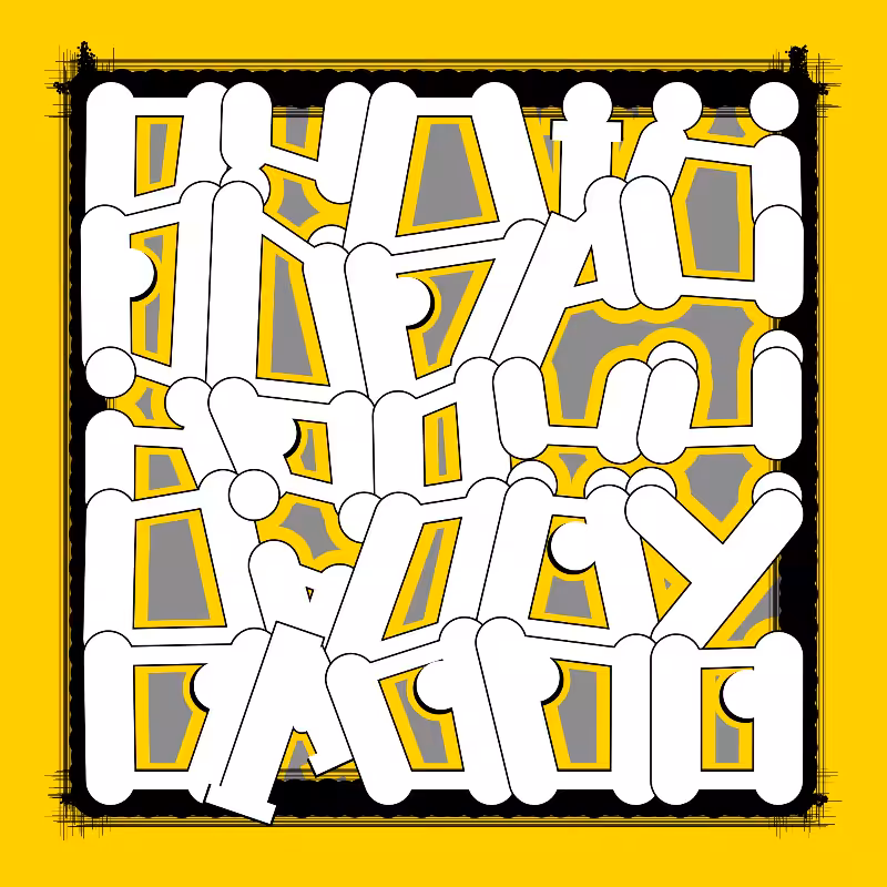 "Alphabetic signs" - (MatrixV2) #16