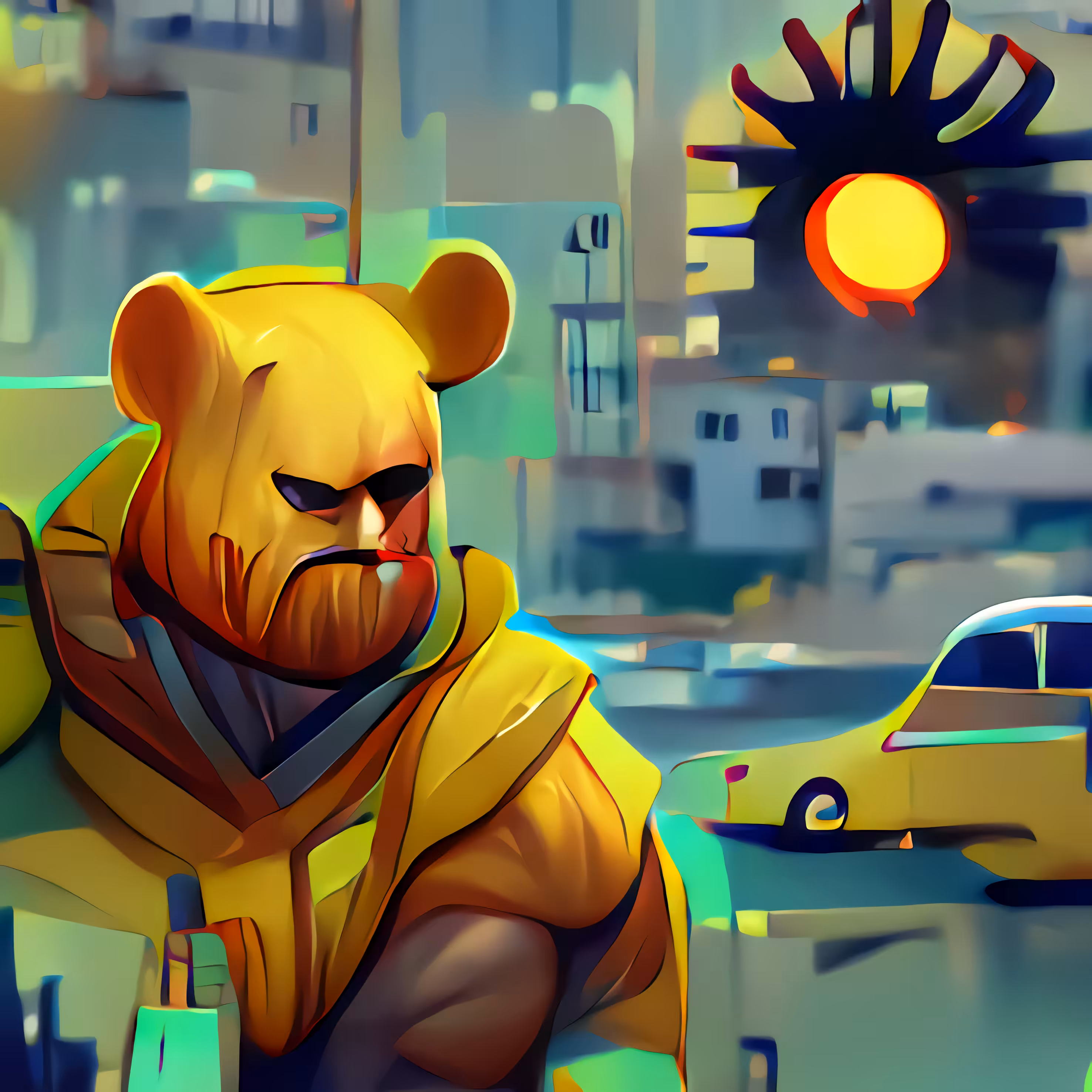 Yellow Bear Writer 0420