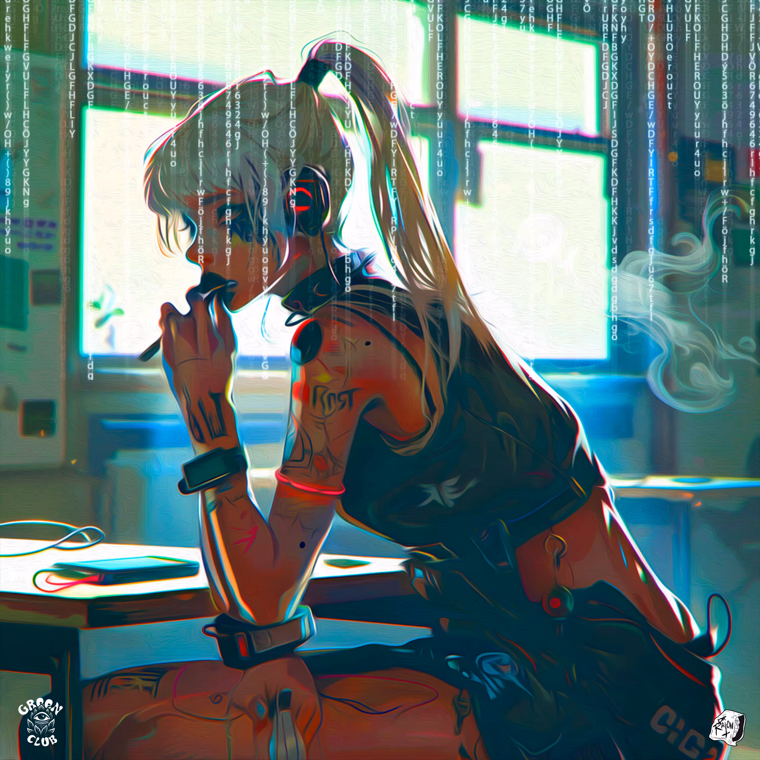 GREEN CLUB: 42 - Smoke Girl 6