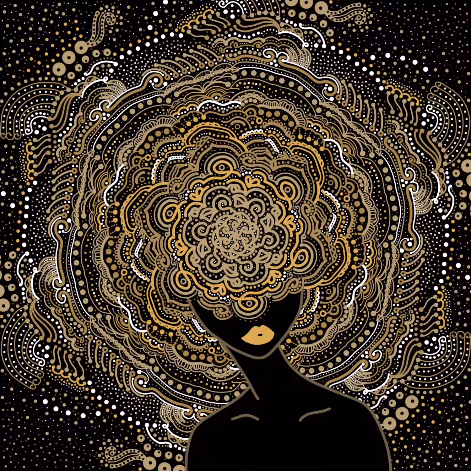 Faceless Portrait: Stardust